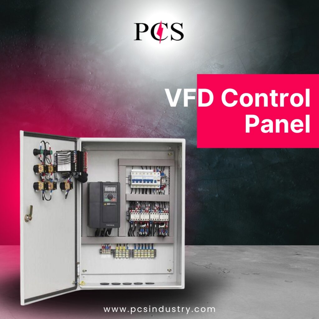 Enhance Industrial Control with VFD Control Panels by PCS Industry